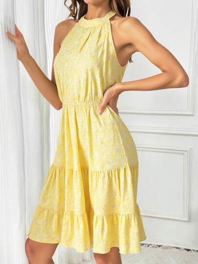 BOGGS Vestido  floral de margarita