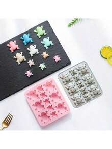 Silicone Mold Frog Shaped Mold DIY Making Mold - muliticolor - View 1