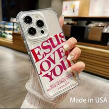 Funda transparente con ranura para tarjeta, compatible con phone 16, 15, 14, 13, 12 y 11 - Colores mixtos 1 - Ver 5