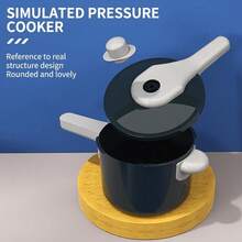 圣诞装饰儿童角色扮演模拟厨房用具套装玩具，高压锅，电磁炉，切水果，男孩和女孩玩具，儿童玩具，厨房玩具，女孩玩具，儿童玩具，厨房玩具，女孩玩具，玩具，女孩玩具，儿童玩具