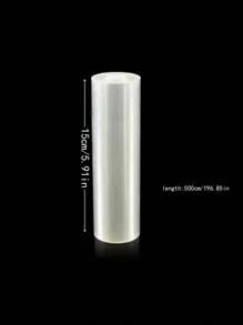 Rollo de 5 m de Acetato transparente para cubrir el borde de tartas, envoltorios elegantes para tartas, decoración de bordes, película envolvente de plástico para tartas, tartas de mousse, para hacer collares de tartas DIY para decorar repostería, tarjetas de sacudida, mousses, chocolates y pastelerías, suministros perfectos de repostería para uso doméstico y profesional, decoraciones para tartas de cumpleaños, bodas, graduaciones, Día de la Madre, Día del Padre, baby shower, revelación de género