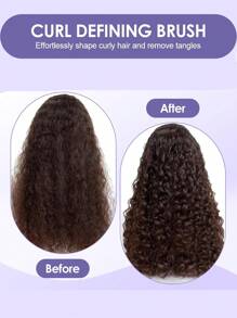 1支三合一卷发造型梳 – 中空透气梳,适用于自然卷发、螺旋卷发和波浪卷发 – 轻松梳开打结,塑造卷度,不拉扯头发 – 轻盈防毛躁,干湿两用 – 适合女性、男性、青少年,旅行、沙龙和日常造型使用,返校季、旅行度假必备,女士美发配件,梳子,发梳,边缘梳,梳发,梳子,梳发,解结梳,球形梳,迷你发梳,发梳套装,木梳,发梳,后梳,造型梳,卷发梳,边缘梳,梳子,梳发,发梳套装,梳发,卷发梳,解结梳,女士发梳,头发,旅行,美发产品,美发工具,美发用品,理发师,理发师配件、理发店、美发设备 - 彩色 - 查看 6