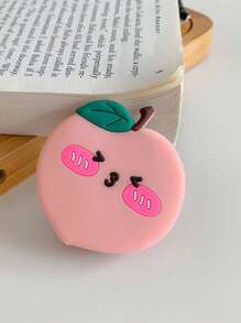 1 件可爱草莓/西瓜/桃子形状可折叠硅胶手机支架，多功能水果形状桌面手机支架，兼容 Apple/Android 智能手机，适合家人和朋友的生日礼物，兼容 、Android 手机，生日礼物，家人，朋友推拉式手机握把，手机配件 - 彩色 - 查看 12