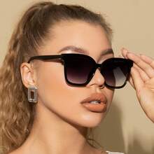 Women's Fashion Glasses - Casual Style, Fashion Glasses - 黑色 - 查看 6