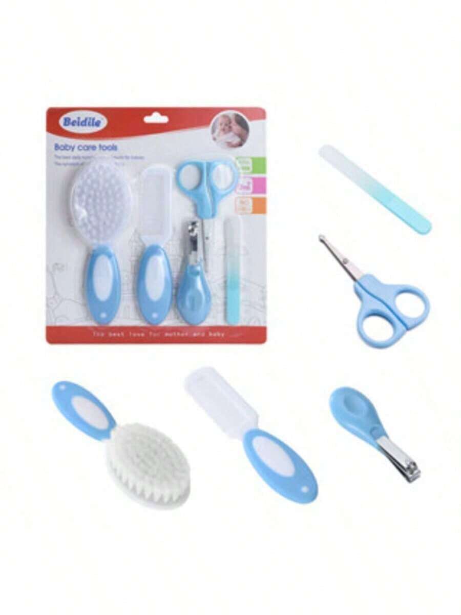 Baby Hygiene Kit 5 Pieces Baby Nails Layette - Blue - View 1