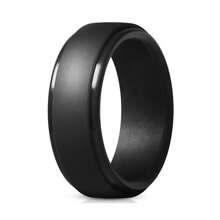 1/2/6 Anillo de boda de silicona cómodo - Flexible, adecuado para un estilo de vida activo