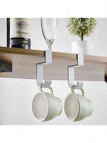 1 件 5 形桌边挂钩学生办公室挂包侧可拆卸办公室手提包架桌钩办公室收纳架 - 彩色 - 查看 3