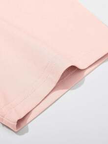 GRDR 男士时尚印花宽松短袖T恤 | 精致设计 | 夏季必备 | 百搭易配 | 展现你的风格 - 粉色 - 查看 5