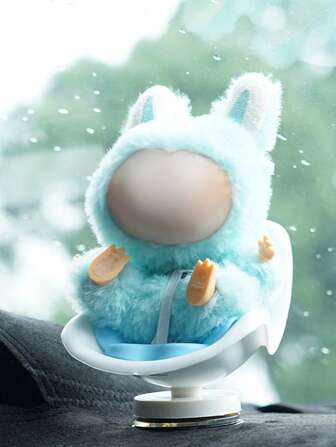 1 Pc Plush Doll Decor Safety Seat Clip-On Car Air Vent Mounted Accessories Stuffed Decorations