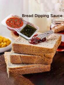 صندوق تخزين الطعام القابل لإعادة الاستخدام والغمس 5/10/20 قطعة، صندوق لتخزين الطعام للسفر/التخييم، مربع تخزين طعام للتخيير الصيفي مع غطاء، متعدد الأغراض مع الغطاء، علبة وجبات سريعة لخلع السلطة، وصندوق توابل مزدوج، وعلبة طعام مع بطانية، للوجبات الجاهزة - متعدد الألوان - مشاهدة 7