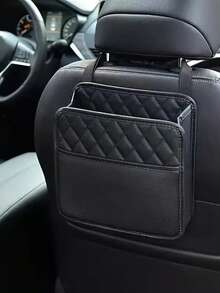 多功能汽车后座收纳盒、储物桶、汽车座椅靠背挂袋、汽车垃圾袋、储物盒、座椅靠背收纳袋、汽车零食袋、瓶杯架