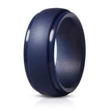 1/2/6 Anillo de boda de silicona cómodo - Flexible, adecuado para un estilo de vida activo