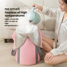 1个便携式折叠足浴袋 - 随时随地舒缓清爽，男女适用。2025新款家用可折叠成人小腿足浴袋，加厚保温。便携式足浴袋可收纳 - 彩色 - 查看 5