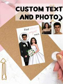 Thẻ cào đám cưới tùy chỉnh, có thể in ảnh và văn bản, có tính tương tác cao dành cho khách dự tiệc cưới, có 4 mẫu thiết kế, trò chơi đám cưới thiết yếu, thẻ cào và tiết lộ để tạo thêm bất ngờ cho đám cưới - Nhiều màu - Xem 2