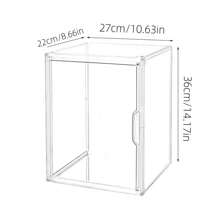 Transparent And Visible, Shoe And Boot Storage Cabinet With Multiple Layers Of Dust-Proof Shoe Boxes, Handbag Display, Collection Cabinet, Plastic Storage Cabinet, Men's And Women's Shoe Organizing Artifact, Transparent Shoe Box Storage Cabinet With Multiple Layers Of Free Stacking, Space Saving Shoe Cabinet Can Be Freely Combined