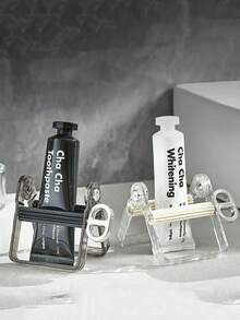 1 件豪华手动牙膏分配器，家用挤压器，适用于牙膏、洗面奶、化妆品、染发剂和油漆