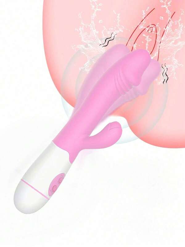 lemezee Vibrator 1 Pc Silicone 30 Vibrator Speed ,Vagina Massager ,Adult Toys,Adult Items For Masterbation,Sexual Toys For Women,Sex Toys, Adult Female Toys, 2*AAA Sexy Toys (Without Battery)
