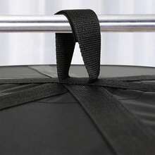 4-lagiges Kräutertrockner Hängend mit S-förmige Haken, Trockennetz Kräuter Schwarz, Zipper Plant Drying Rack, Mesh Trockennetz für Pflanze, Fleisch, Blumen