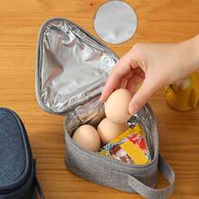 迷你三角保温袋铝箔保温袋午餐手提袋学生饭团袋午餐盒午餐携带袋