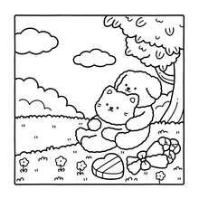 1 本《蓬松之爱》：成人及青少年涂色书，超级可爱舒适的北欧风设计，助您放松身心，释放情绪，缓解焦虑 | 节日及特殊场合的理想礼物，返校季礼物，适合男孩女孩、青少年及儿童的玩具，怀俄明州涂色书（默认不含马克笔） - 彩色 - 查看 9