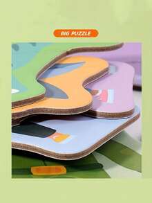 لغز حيوان ورقي - لعبة تعليمية للشباب، هدية لعبة تفاعلية للآباء والأطفال للتعلم والتفاعل!