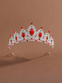 1 buc Coroană Roz Tiara Pentru Femei Coroana Prințesă de Cristal, Bandă de Păr Ziua de Naștere Regina Stras Cadou de Ziua de Naștere, Coroana Quinceanera Pentru Nuntă Petrecere Bal Accesorii