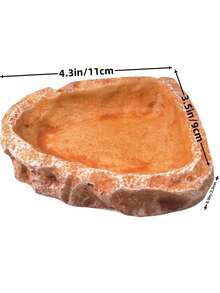 Reptile Stainless Steel Feeding Tongs - Bearded Dragon Turtle Feeding Bowl - Lizard Trunk Habitat - Fighting Fish Shrimp Hiding Cave, Suitable For Terrarium - Aquarium Decoration, Tank Gecko Accessories - Multicolor - View 17