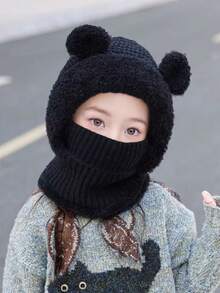 Baby & Kids Hats - Bear Ears Plush Hat - View 12
