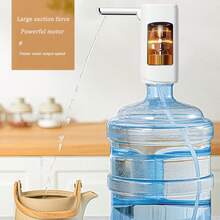 Foldable Electric Water Pump, USB Rechargeable, Automatic Water Dispenser Pump, Foldable Bottled Water Pump, Household Automatic Water Refill Pump, Multi-Barrel Universal Pressure Water Electric Pump Water Extractor - Convenient And Hygienic Water Extraction Method, USB Rechargeable Multi-Functional Portable Water Dispenser - Automatic Electric Pump, Suitable For Home, Office And Outdoor Use - Convenient And Hygienic Water Extraction Method