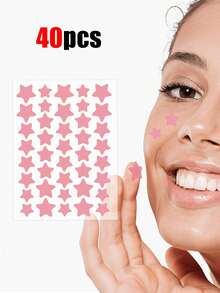 2000pcs Star-Shaped Face Stickers - Gentle, Non-Irritating, Decorative Stickers, Waterproof & Breathable, Essential For Daily Face Stickers, Portable, Suitable For Travel, Gatherings, Makeup Tips, Photo Props, Available In 1400/1120/560/280pcs - Multicolor - View 13