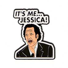 1pc Creative English Letter Cartoon Metal Brooch, Can Be Used As Jewelry, Badge Or Clothing Brooch - NR11114 - View 2