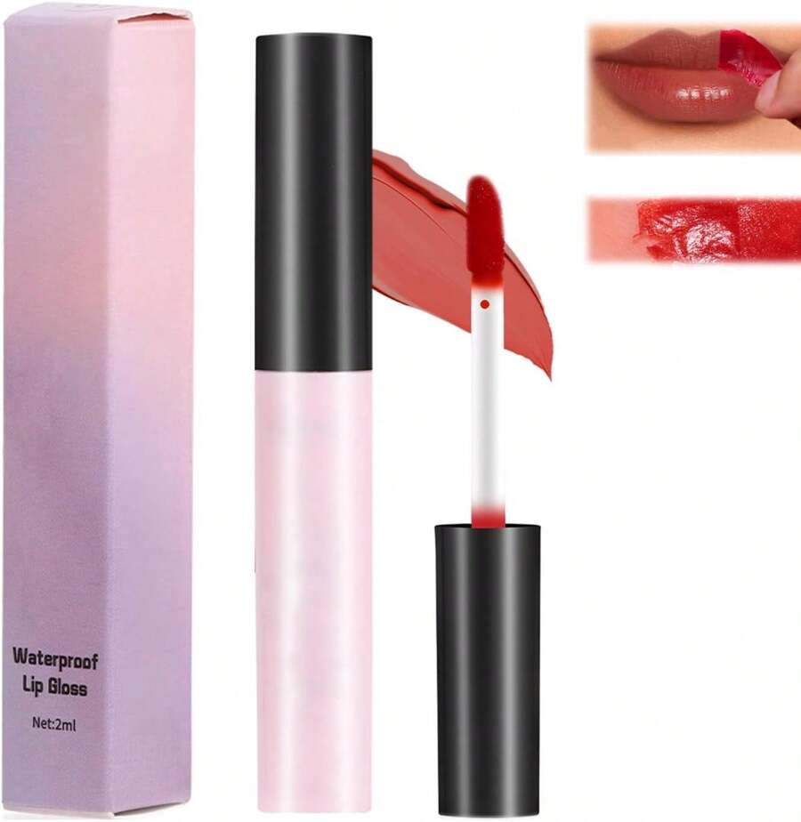 Gze Lip Stain Peel Off Lip Tint, Waterproof Long-Sting Lip Up, Matte Lipstick Tattoo For Women & Girls, Uildale & Smudge-Proof Formu For All- Y Lips All Occasions 805319 - 櫻桃釉 - 查看 1