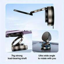 1-Piece Set, Circular Phone Holder, Convenient To Carry, Essential Item, Used For Desktop Live Streaming Phone Holder, Drama Flashing Cool, Mother's Day Gift, Teacher's Day Gift, Father's Day Gift, Car Navigation Holder, Does Not Affect Car Navigatio