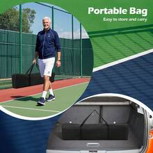 GOFLAME Portable Pickleball Net 22FT Regulation Size Pickle Ball Net-Black - Yellow - View 4