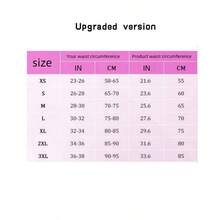 1pc Waist Trainer Belt With Zipper Girdle High Compression Body Shaper Waistband For Women Underbust Corset Latex Waist Cincher - 彩色 - 查看 10