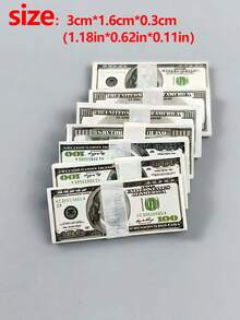 75 tờ tiền giả Euro & Đô la, Tiền giả Mini, Tiền xu đạo cụ, Đạo cụ phim, Đồ trang trí ngày lễ, Quà tặng vui nhộn, Origami, Tiền giả, Euro giả, Tiền xu giả, Giáng sinh, Halloween, Quà tặng trở lại trường - nhỏ - Xem 6