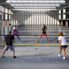 GOFLAME Portable Pickleball Net 22FT Regulation Size Pickle Ball Net-Black - Yellow - View 9