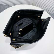 Women Top Handle Bags - 大號 銀鍊 - 查看 6