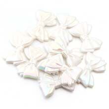 10 件/包 亚克力涂层果冻蝴蝶结珠 40x30 毫米 多色星空夜光逃亡公主手机吊饰钥匙扣包包配件 DIY 珠宝工艺品 - 蝴蝶結珠 - 查看 21