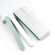[3-Side & Green White]Nail File Buffers Set, 5/10/20/40PCS 100/180 Grit Nail Art Tools, Long Lasting Manicure/Artificial Nail Files For Beginners Practice - Multicolor - View 4