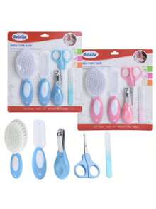 Baby Hygiene Kit 5 Pieces Baby Nails Layette - Hồng - Xem 2