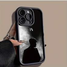 [Teléfono] Este teléfono con temática de Peggy Brinders presenta un elegante acabado mate y una textura única en forma de escalera. Ofrece un agarre cómodo y es compatible con varios modelos, incluidos los más recientes. Es para amigos, pareja o familia - Negro - Ver 6