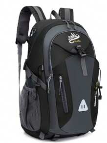 1 件户外短途徒步背包，防水，可调节肩带，可洗牛津面料，轻巧设计，适合通勤、办公室和户外探险，是送给男士和女士的理想礼物，旅行背包