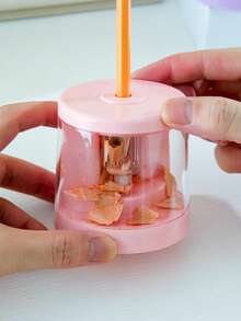 Electric Pencil Sharpener, Automatic Pencil Sharpener, Rotary Pencil Sharpener, Portable Kids Pencil Sharpener, Razor-Sharp Blades For 2# Pencils/Colored Pencils (6-8mm), Suitable For School, Office, Home (Multi-Color Options) Back To School