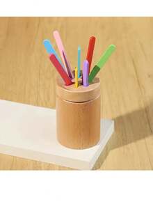 8 حبات أطقم أدلاء تصنيف ملونة للأطفال، كتل خشبية جميلة للألعاب التعليمية، مناسبة لتمييز الألوان، التنسيق بين اليد والعين والتطور الحسي، أنشطة عائلية وهدايا أعياد الميلاد