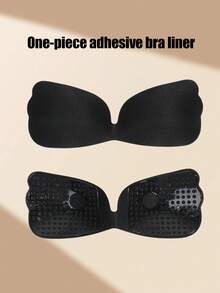 Summer Strapless Self-Adhesive Wing Nipple Covers, Suitable For Women, Lift And Gather Breasts, Sticky Bra, Invisible, Breathable, Anti-Sagging, Suitable For Wedding Dresses, Formal Gowns, Dresses, Bikinis, Swimwear - Multicolor - View 5