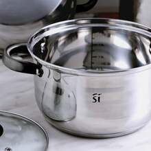 San Ignacio 8-Piece SIP Cookware Set + 3-Piece 16/20/24-Inch Frying Pan Set. Actual Color: As Shown. - Camel - View 5