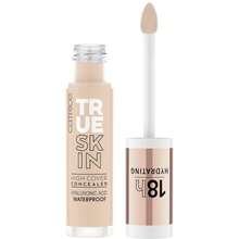 Catrice True Skin High Cover Concealer, Nr.010, Nude, Anti-Blemish, Moisturizing, Natural, For Dry Skin, Vegan, Oil-Free, Waterproof, Alcohol-Free, 1-Pack (4.5ml) - 032 中性餅乾 - 查看 6