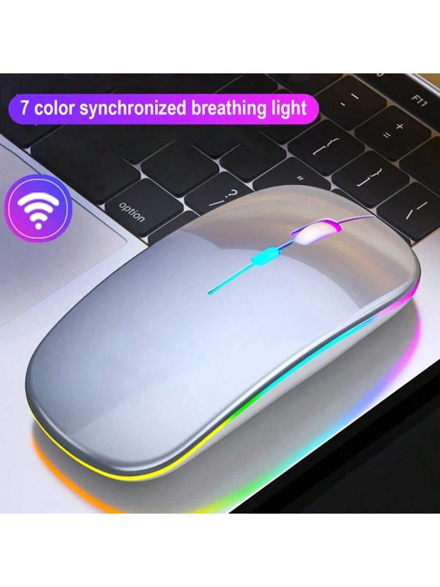 فأرة لاسلكية فائقة النحافة ببلوتوث – بطارية قابلة...