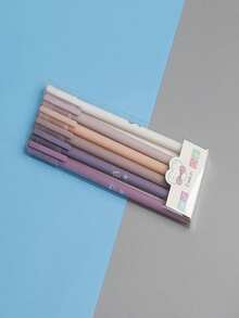 1支/6支装 Morandi 彩色凝胶墨水笔，可伸缩可爱创意学生笔，儿童女孩女士学校办公用品礼品，复古文具办公用品签名笔，适用于学校办公用品、书写笔、学生荧光笔 - 彩色 - 查看 10